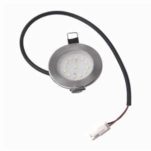 LED lampe til indbygning - 2W.